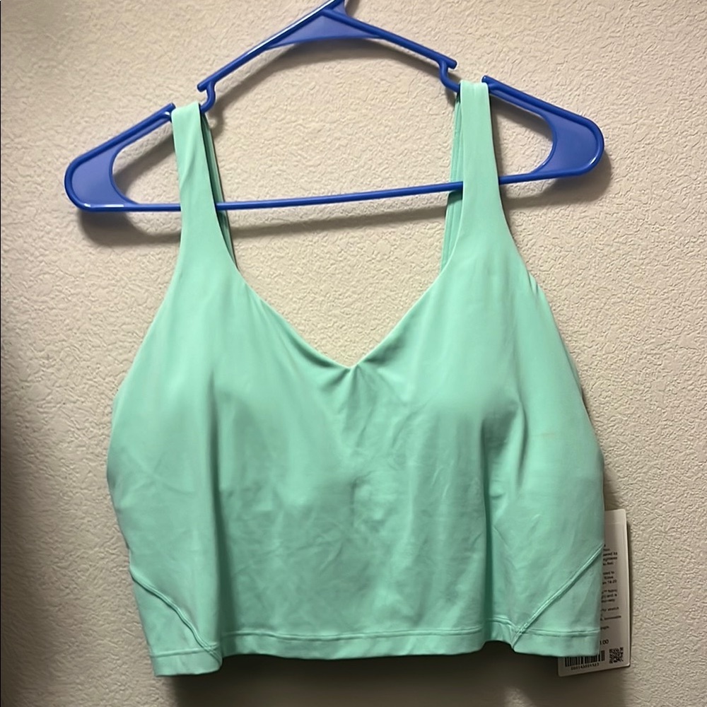 Lululemon Athletica Light Green Sports Bra